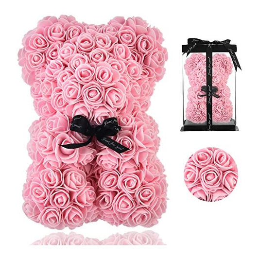 RoseBear™ - OSO DE PETALOS DE ROSA DE GOMA EVA