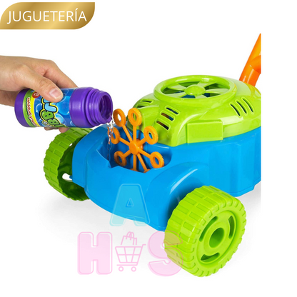 Melody Mower™- Carrito lanza burbujas musical