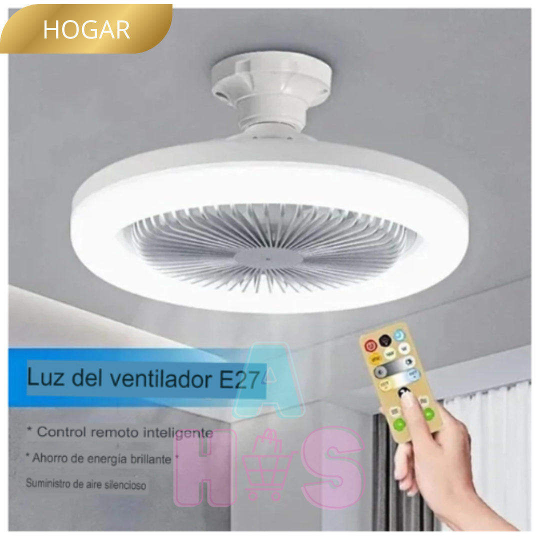 CoolBeam™ - Ventilador de Techo Con Luz + Mando