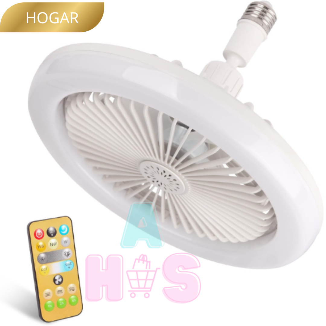 CoolBeam™ - Ventilador de Techo Con Luz + Mando